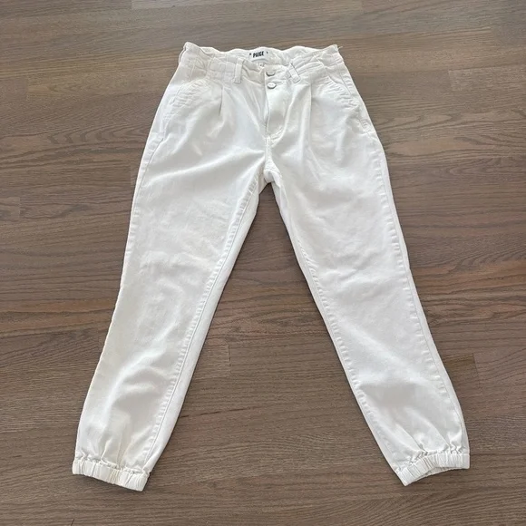 Paige off white ankle denim jeans size 28 - Picture 1 of 7